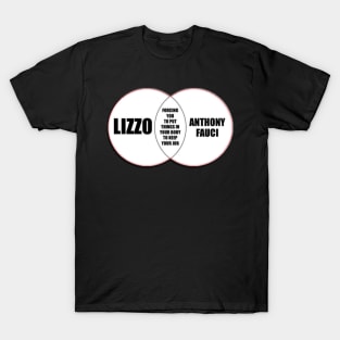 LIZZO + FAUCI = Keep it your body! T-Shirt